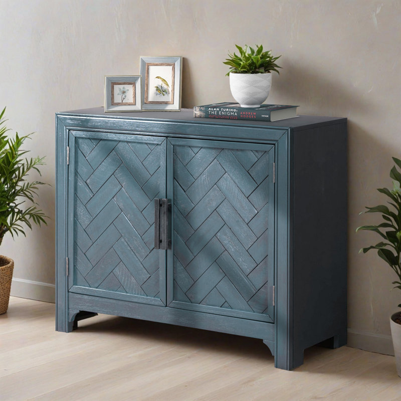 Buffet 40,02 po, Bleu antique