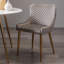 Noa 49cm H Velvet Upholstered Metal Parsons Chair-2023062628-2023062629