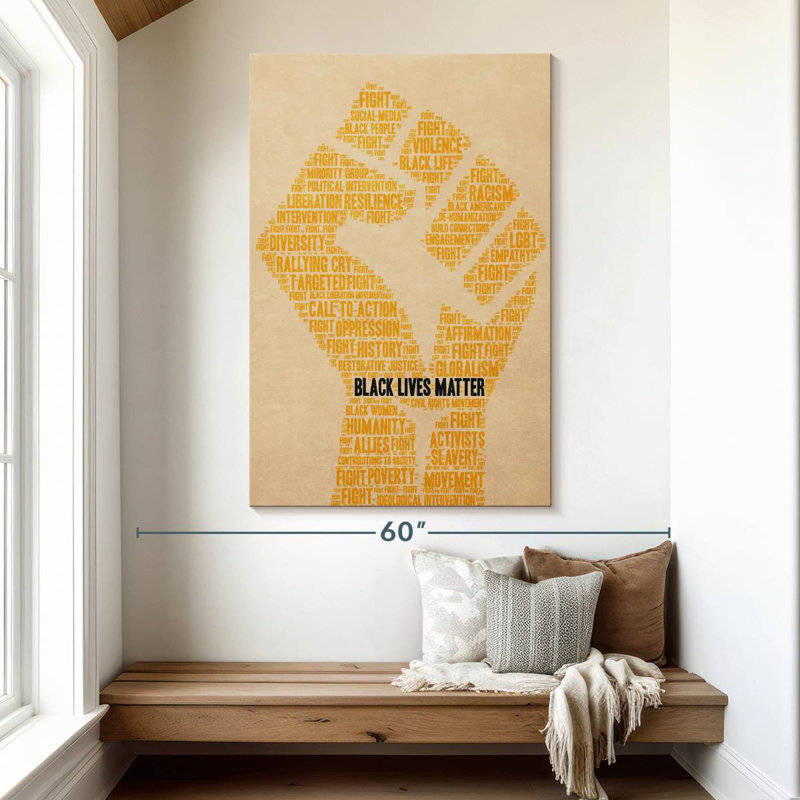 «End Racism Together», H 51 po x l 34 po