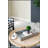 S/3 Decorative Galvanized Gray Nesting Trays