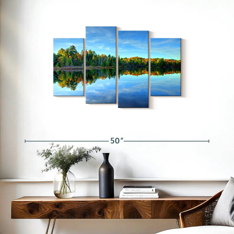 Alvord Autumn In Adirondack Park, 22" H x 36" W