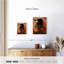 Impression sur toile florale, femme noire-75910481