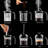 OVENTE French Press Coffee Maker 12 Ounce with Heat Resistant Borosilicate Glass & Stainless Steel 4-Level Filtration System, Portable Cold Brew Coffee Maker for Travel, Camping or Gift, Black FPB12B-64560827