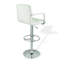 Tabouret de bar pivotant à hauteur réglable Beckwith-25967424