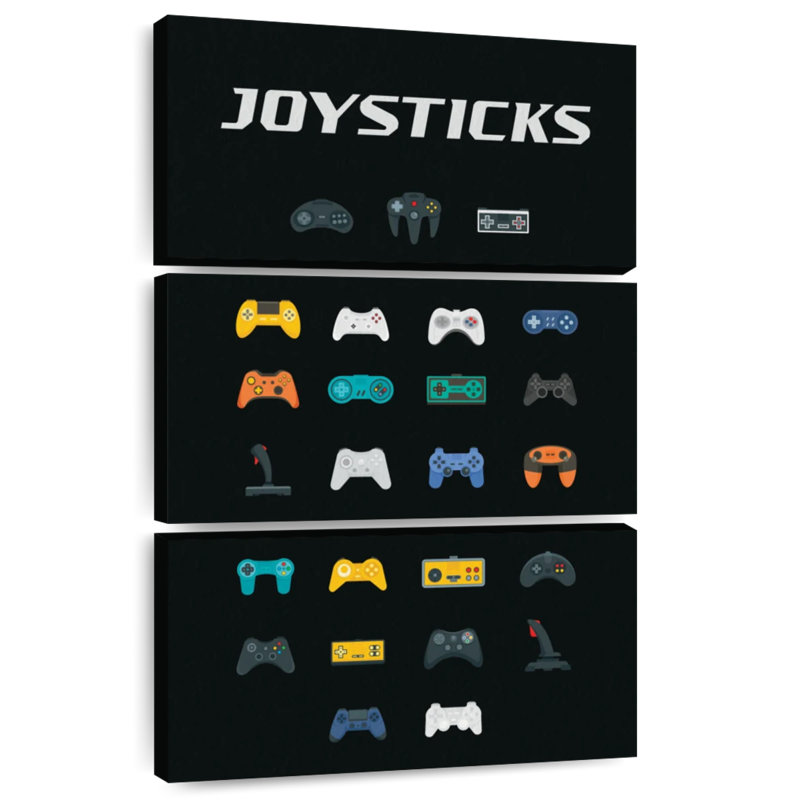 Joysticks Keiraleigh, H 38 po x l 24 po