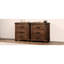Table de chevet en bois récupéré 3 pi