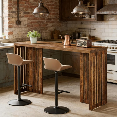Rustic Kitchen Table,Wood Coffee Table,Rectangular Dining Table