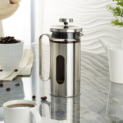 Cafetière à piston BergHOFF Leo Maestro en acier inoxydable, 35 cl