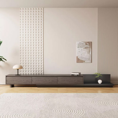 78.7" Modern Expandable Tv Stand, Media Console With 3 Drawers for Living Room
