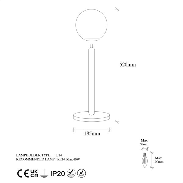 Dimensions du produit