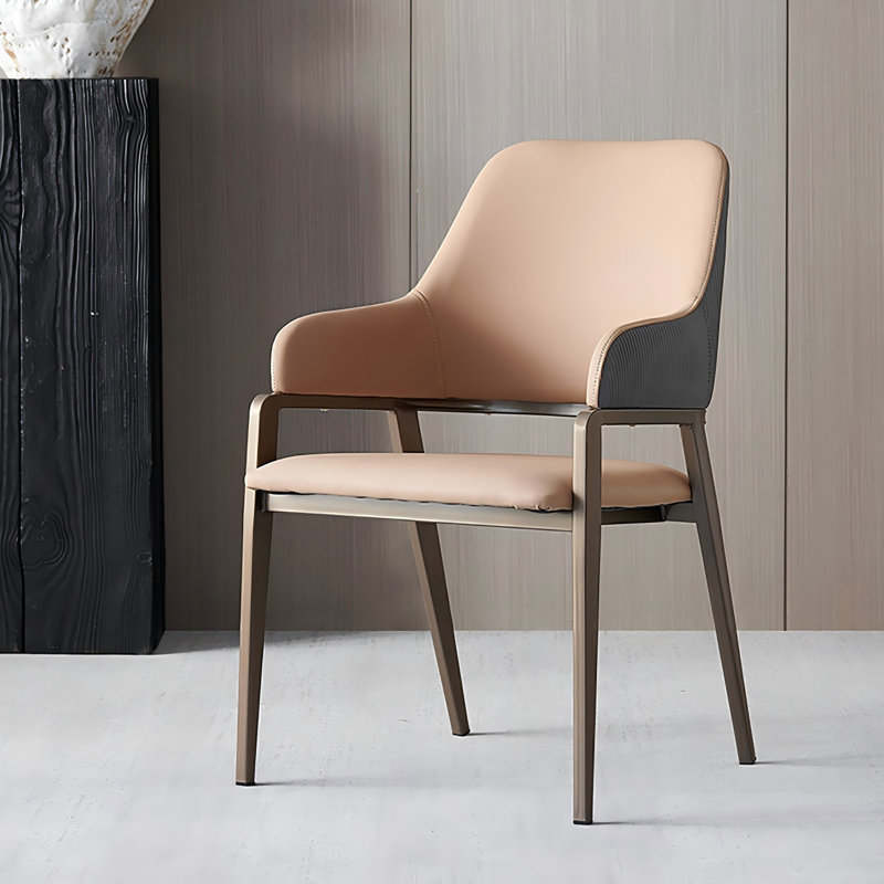 Chaise de salle à manger en acier au carbone 20,08 "