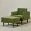 Fauteuil avec repose-pieds l 35 po Miller-132042557