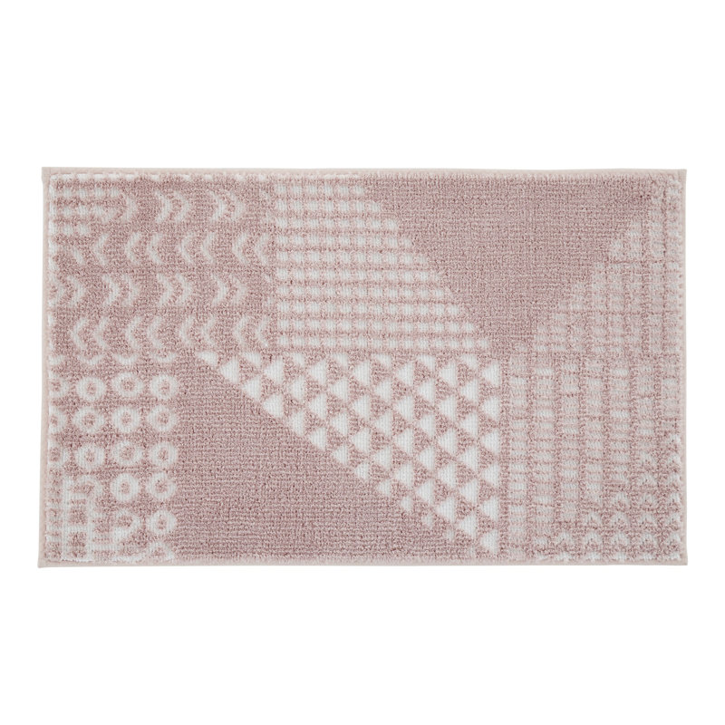 Larsson Geo Bath Mat, Blue