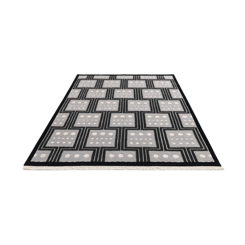 Tapis noir Osborne