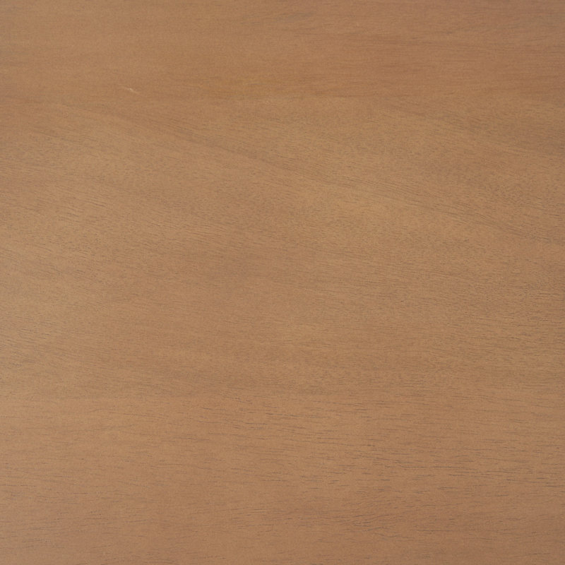 Jovani 48" Solid Light Brown Mango Wood Round Dining Table, 30"H x 48"L x 48"W, Dark Brown