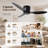52-Inch Ceiling Fan without ligh