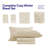 Ultra Soft Microplush Solid Fleece Sheet Set - Queen, Beige-117002899-117002903
