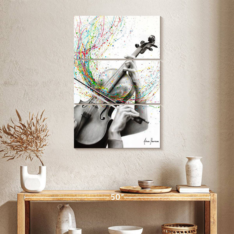 Abarca The Violin Solo, 38" H x 24" W