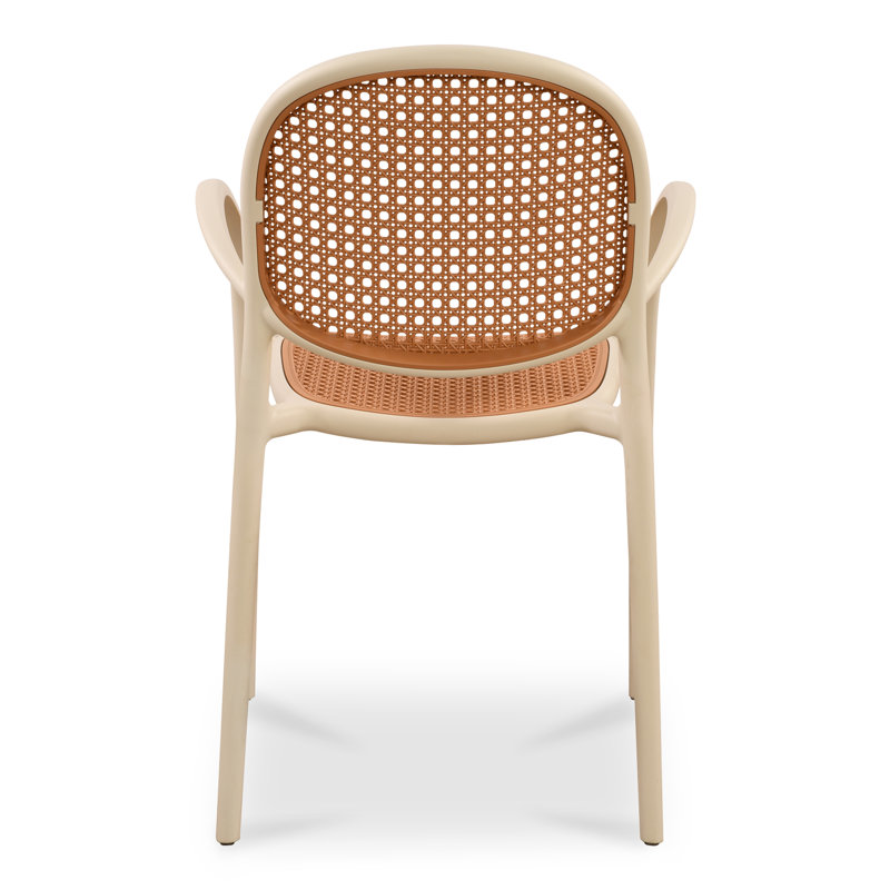 Soren Outdoor Dining Chair -Set Of Two, White