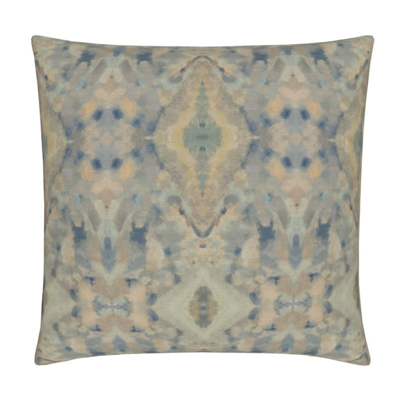 River Peace Square Pillow Cover & Insert, 22"H x 22"W