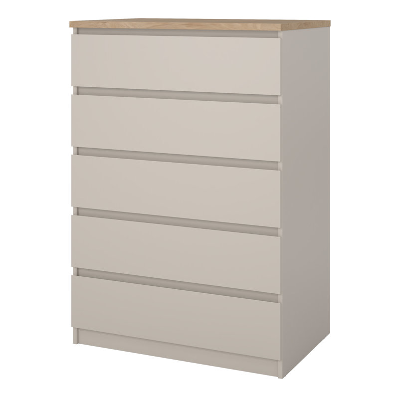 Takasha 77cm W 5 - Drawer Chest of Drawers