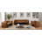89.5" Velvet Square Arm Sofa-87133321