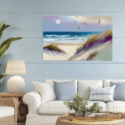 Beach Dunes Serenity Canvas, design by Sasha
