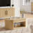 43-Inch Lift Top Wood Coffee Table, Center Tea Table With Hidden Storage Compartment And Open Shelf For Living Room, Apartment, Small Space, Brown-310895379-323496857