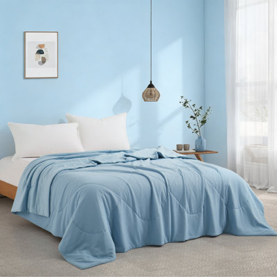 Peace Nest Cooling Blanket - Reversible Waffle Weave Blanket For Hot Sleepers, Lightweight Breathable Summer Bedding Set