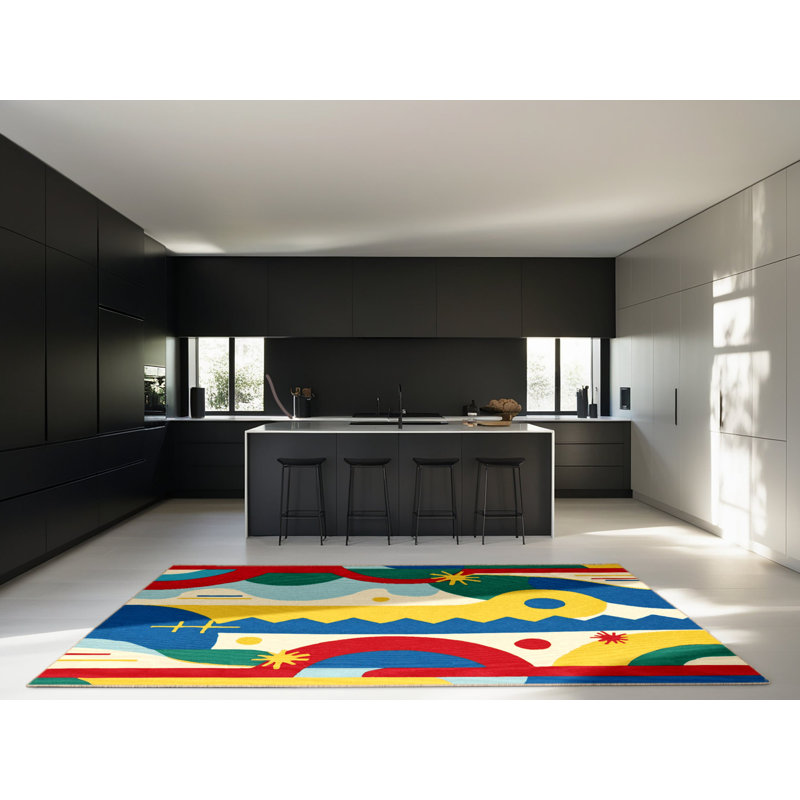 Wacky Stripe Rug, Rectangle 2' x 3'