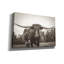 "Epic Graffiti" Longhorn Pastures Sepia "par Nathan Larson, art mural sur toile-102866051