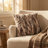 Elegant Brandy Fox Faux Fur Reversible Throw Pillow-211955390-211955388