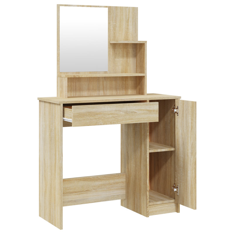 Makaliah Dressing Table, Sonoma Oak