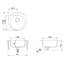 Zadie Granite Kitchen Sink Single Basin Round-41238035