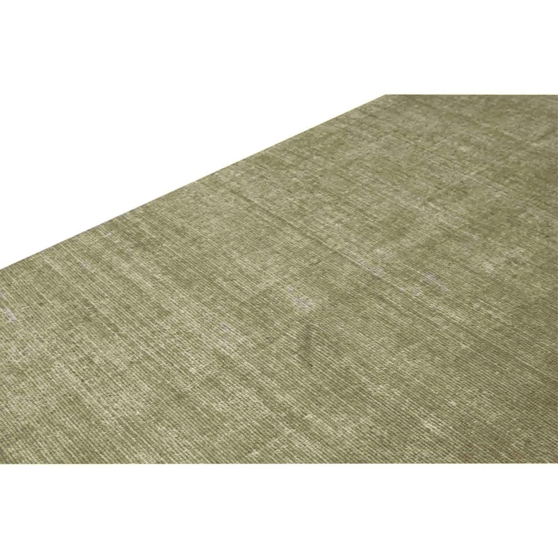 Hand Knotted Area Rug in Gold