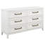 Commode de chambre 6 tiroirs Inverness