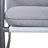 Orlune Modern Minimalist Aluminum Patio Armchair with Deep Water-Repellent Cushions-128843147