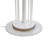 Rope Contemporary Floor Lamp With Natural Wood, White Metal, And Rope Accent For Stylish Home Lighting