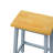 Solid Wood Bar Stools (Not Cheap Iron), 25.6" Tall Set of 2 Bar Chairs, Kitchen Counter Stools with Footrests, Farmhouse Stools for Dining Room, Kitchen, Counter-500109770