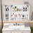 Bathroom Cabinets with Mirrors, LED Lights and Storage Compartments