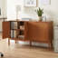 60" Wide 4 - Door Filing Credenza Office Storage Cabinets With Adjustable Shelves-129944158