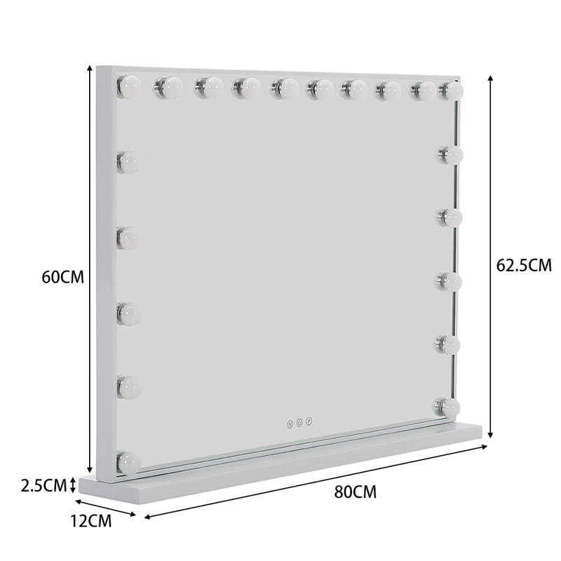 Kailey Metal Rectangle Floor Mirror