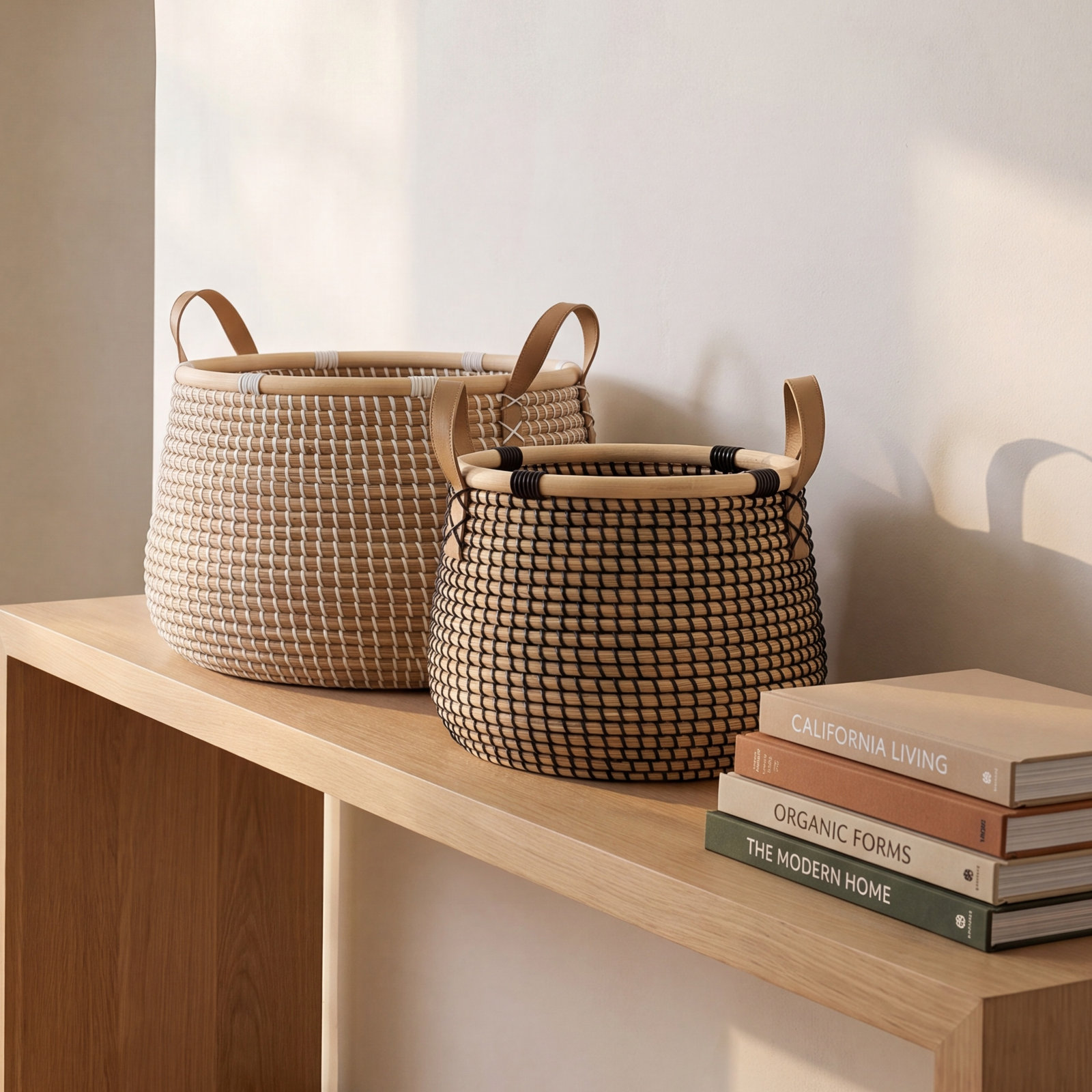 Handmade Seagrass Storage Bin