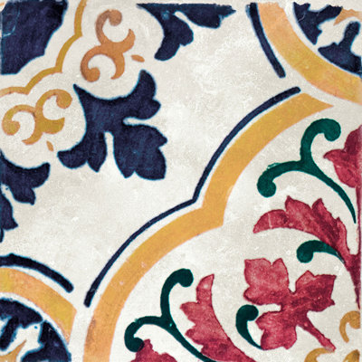 Cotto Rosa 4.5X4.5 Pattern Milana