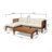 CAMBRIDGE L SHAPE SOFA SET