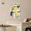 «Aliason Canvas Midcentury», art mural abstrait par Art Remedy-104625625-104625643