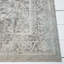 Tapis gris et bleu à motif de lierre vieilli pour l'intérieur et l'extérieur Sofia de Nicole Miller New York-28048245