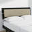 Benoni Wooden Bed With Taupe Cushion-107276660-107276662