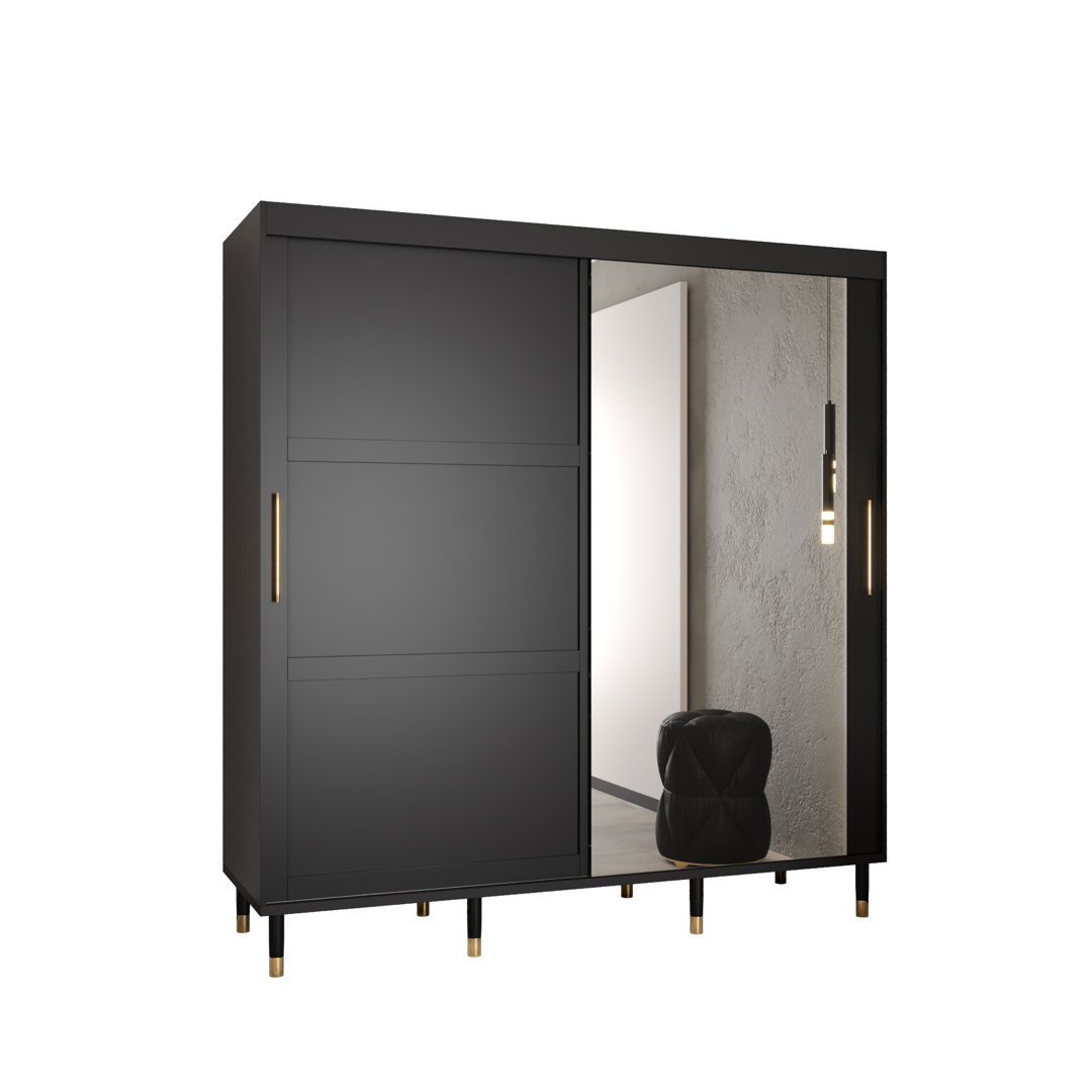 Aluesi 2 Door Manufactured Wood Wardrobe