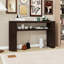 Console en bois avec tablette ouverte-1868127529